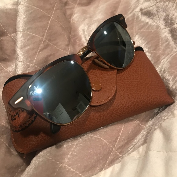 Ray-Ban Accessories - Silver Mirrored Club master Ray-Ban
